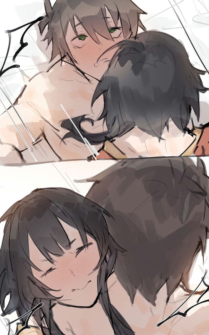 คาซึมะ x เมกุมิน ภาพ 9