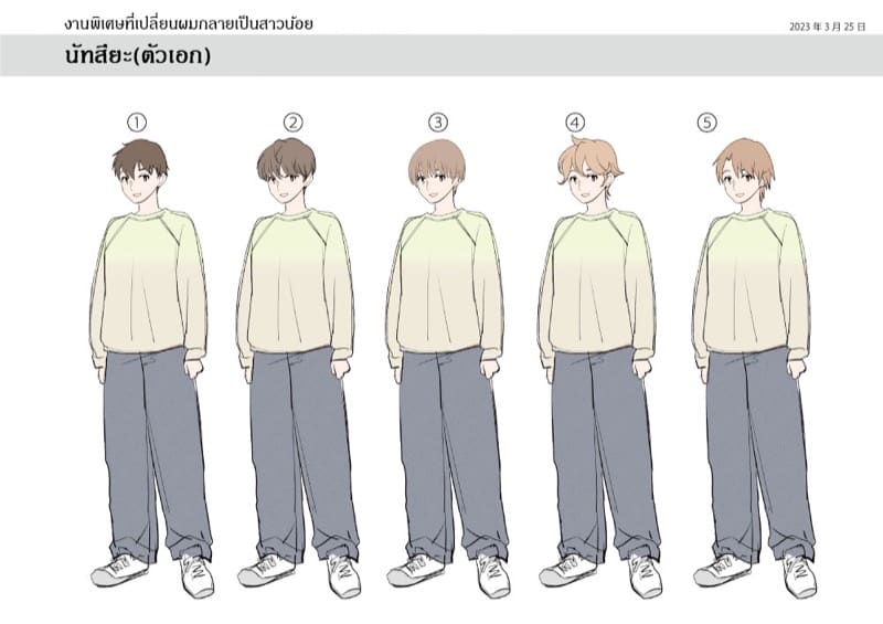 งานพาร์ทไทม์ที่เปลี่ยนผมกลายเป็นสาวน้อย ภาพ 38