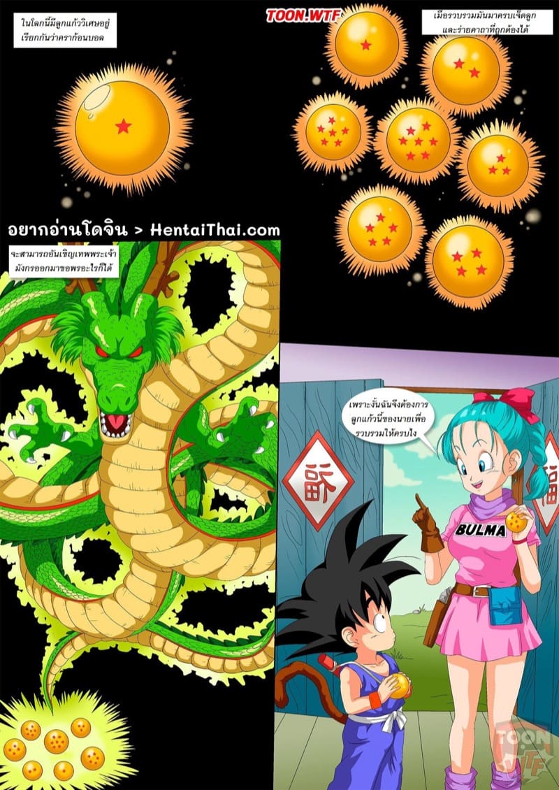 การผจญภัยสุดสยิวของโกคูและบลูม่า ภาพ 1