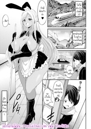 โดจิน คาเฟ่แบล็คบันนี่ยินดีให้บริการ 1 แนว maid แปลไทย