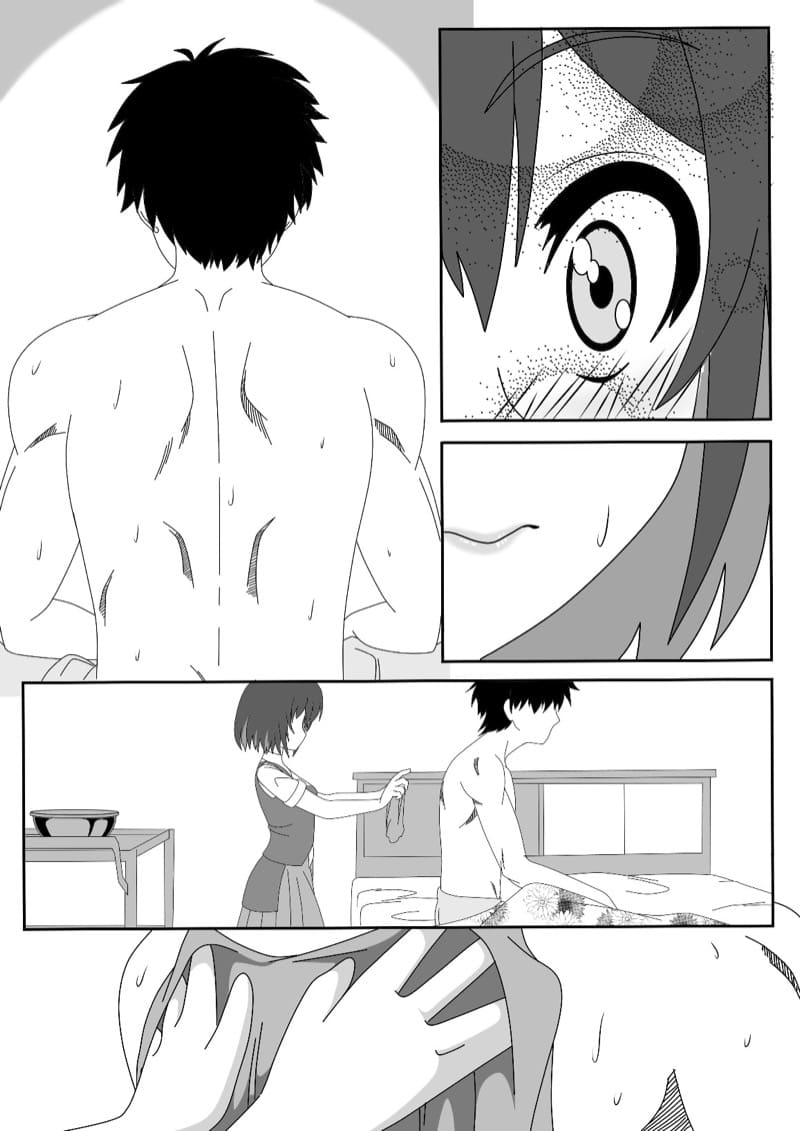 ถึงผมจะนอนซม ก็ยังโดนอมอยู่ดี ภาพ 6