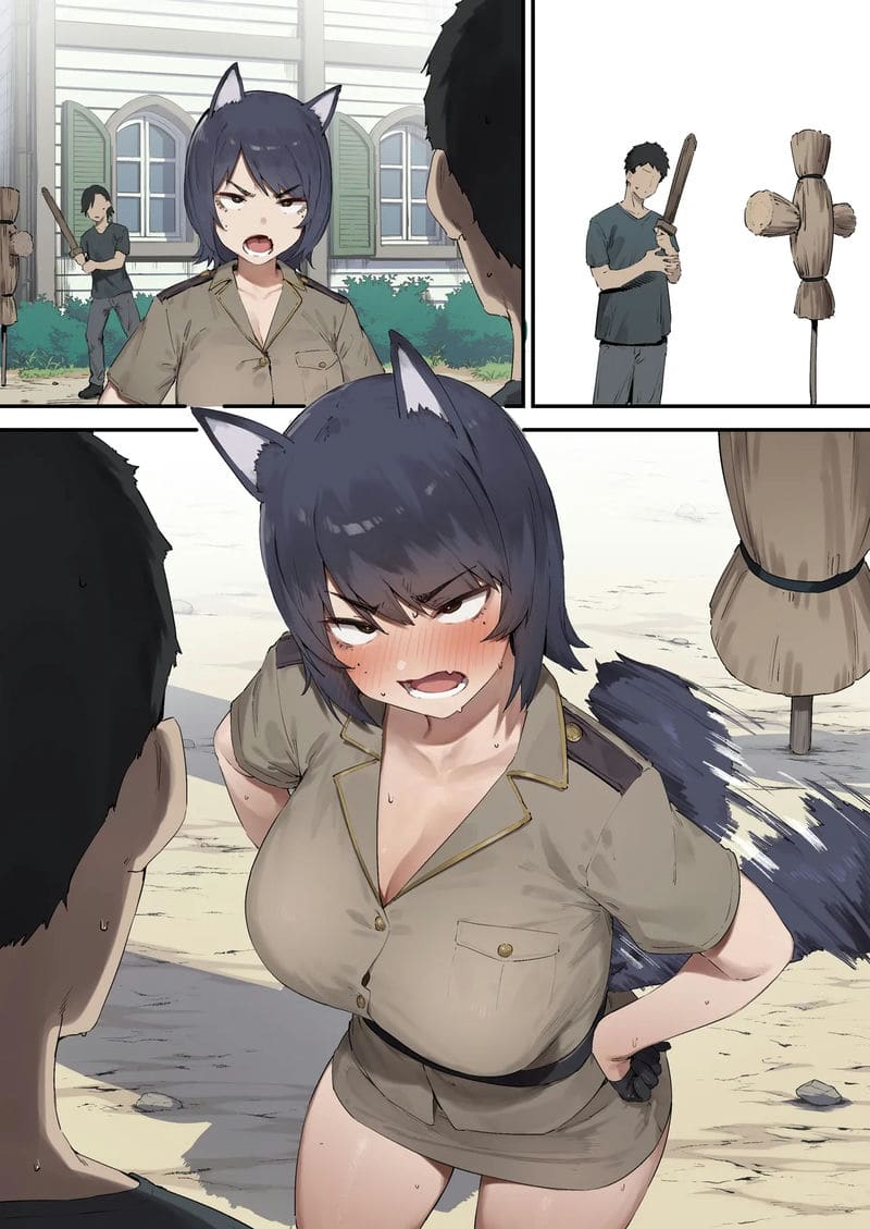 เย็ดครูฝึกปากร้ายให้เหมียนหมา ภาพ 9