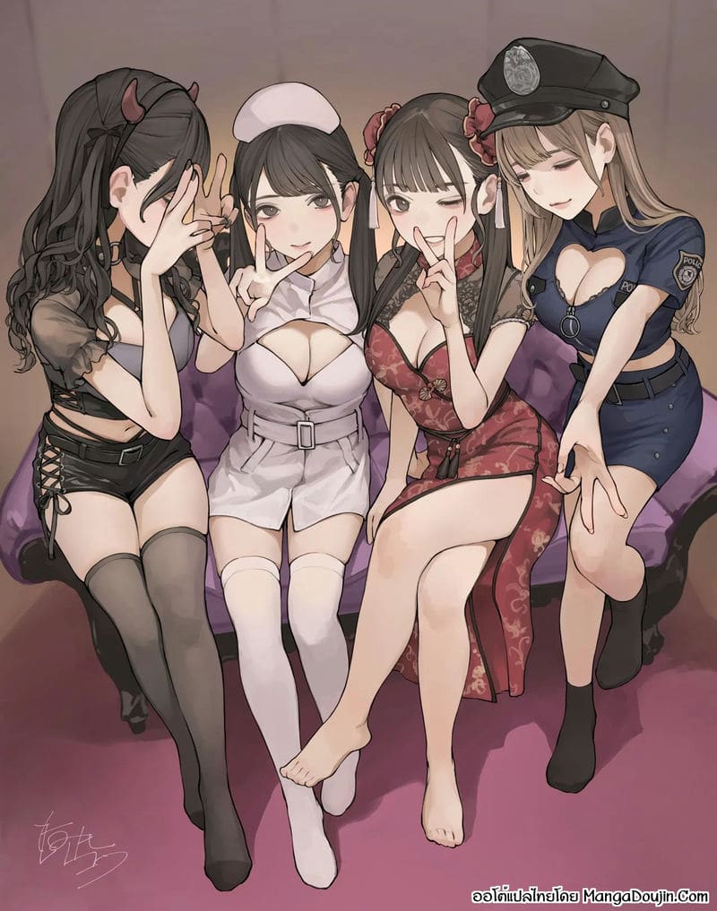 เพราะชอบคาชุดเลยนัดสาวมาทุกเครื่องแบบ ภาพ 0