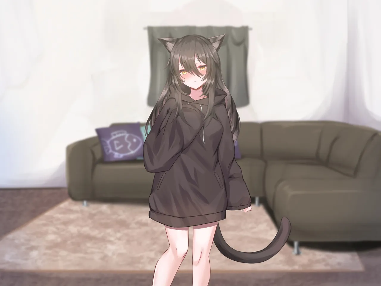 แมวที่เลี้ยงกลายเป็นสาวสวย ภาพ 78