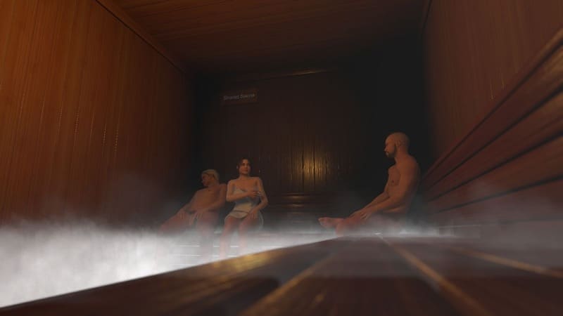 อบซาวน่ากับป้ามิลค์ ภาพ 1