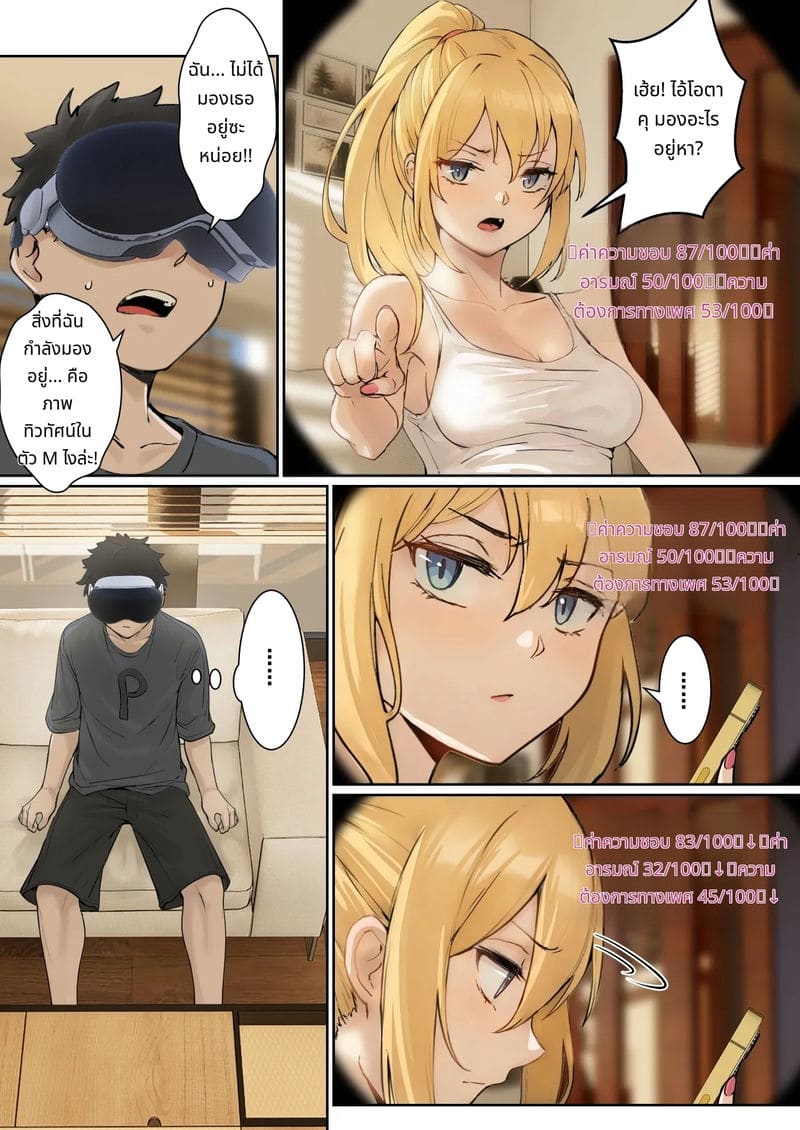 แว่นตาที่มองเห็นค่าความเงี่ยนของน้องสาว ภาพ 7