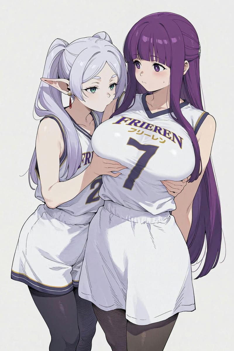 ฟรีเรนกับเฟิร์นเล่นบาสเก็ตบอล ภาพ 3