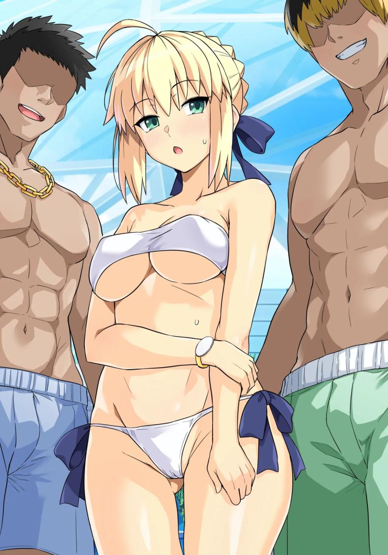 คุณเซเบอร์ในสระว่ายน้ำ ภาพ 54