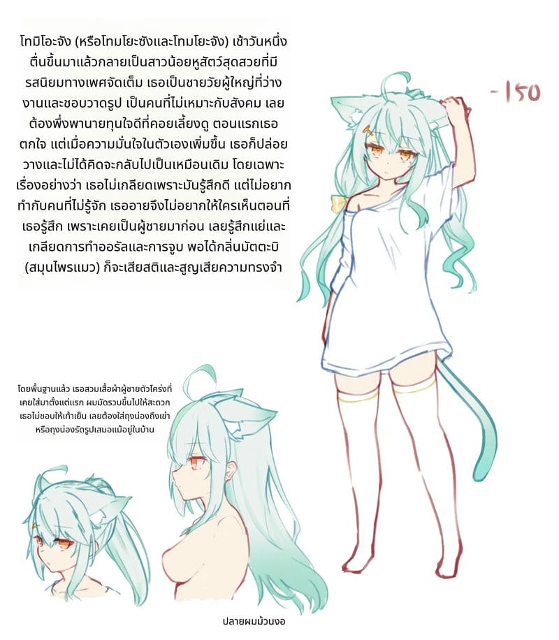 สาวหูแมวโดนเย็ดท่าหมา ภาพ 20