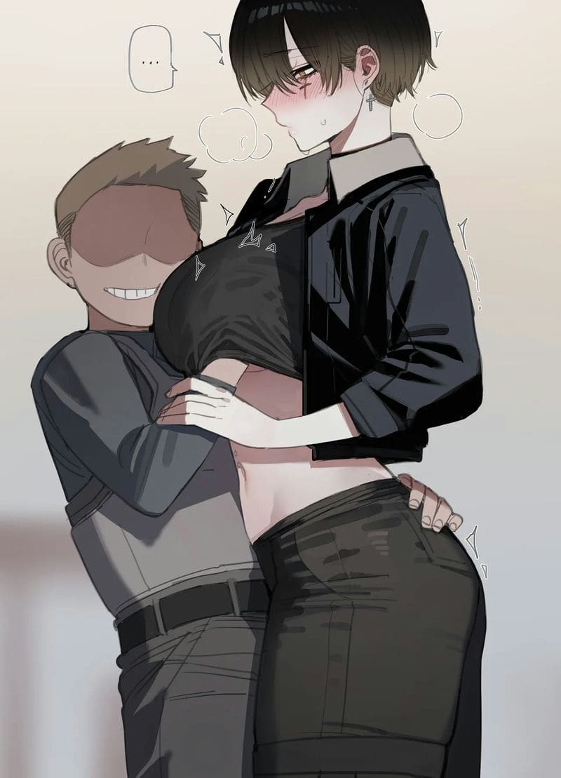 สาวทอมตัวสูงโดนเย็ดจนน้ำแตก ภาพ 1