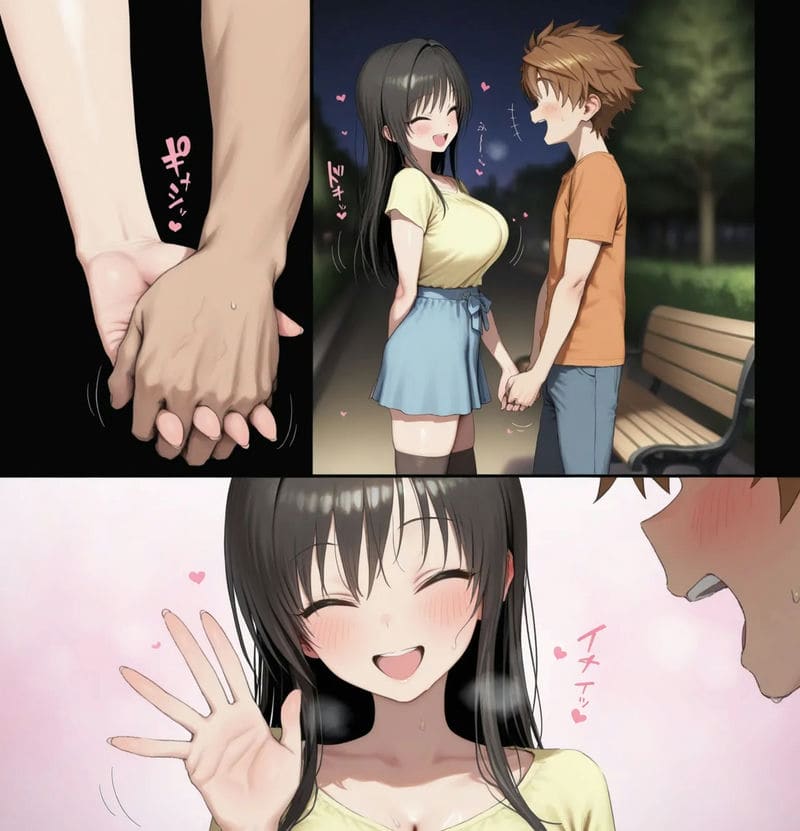 แฟนใหม่ที่เพิ่งคบกันกลายเป็นทาสเพื่อน ภาพ 0