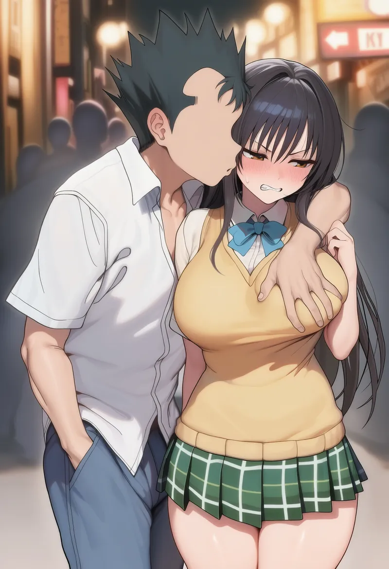 แฟนใหม่ที่เพิ่งคบกันกลายเป็นทาสเพื่อน ภาพ 8