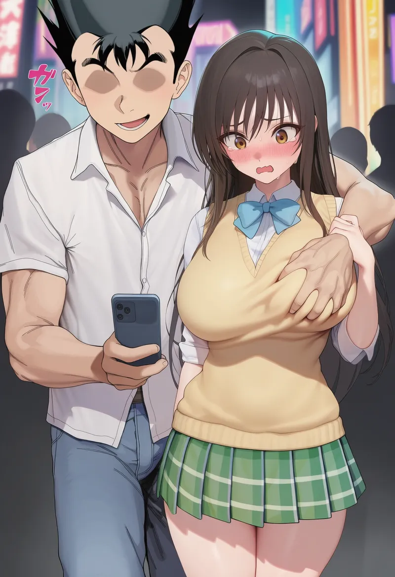 แฟนใหม่ที่เพิ่งคบกันกลายเป็นทาสเพื่อน ภาพ 10