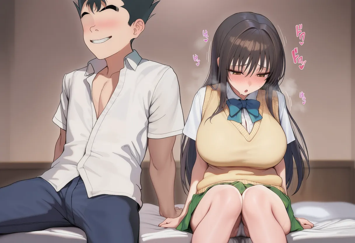 แฟนใหม่ที่เพิ่งคบกันกลายเป็นทาสเพื่อน ภาพ 23