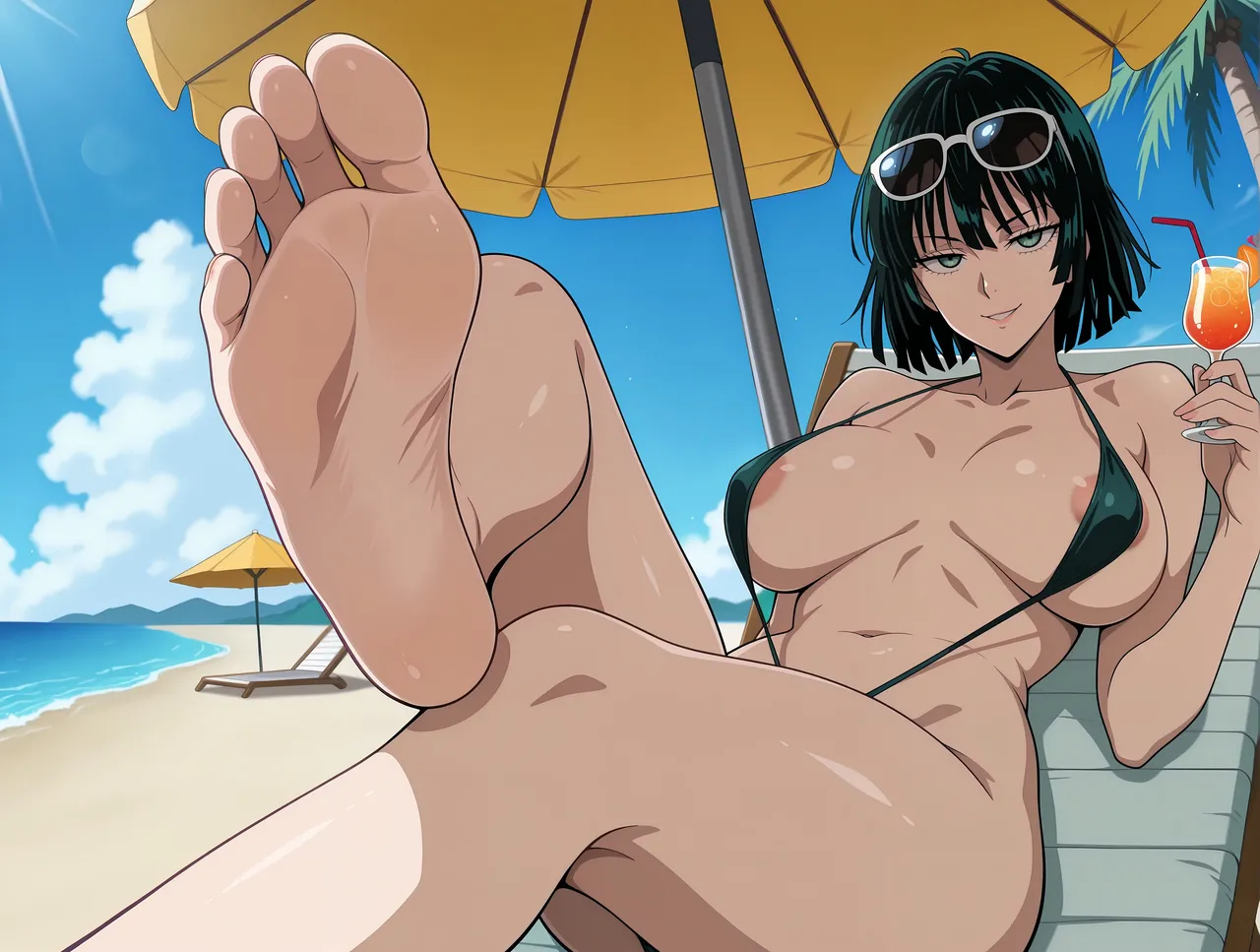 ฟุบุกิสาวสวยโดนเย็ดที่ชายหาด ภาพ 4