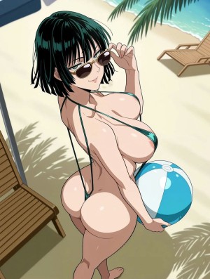 โดจิน ฟุบุกิสาวสวยโดนเย็ดที่ชายหาด แนว breasts แปลไทย