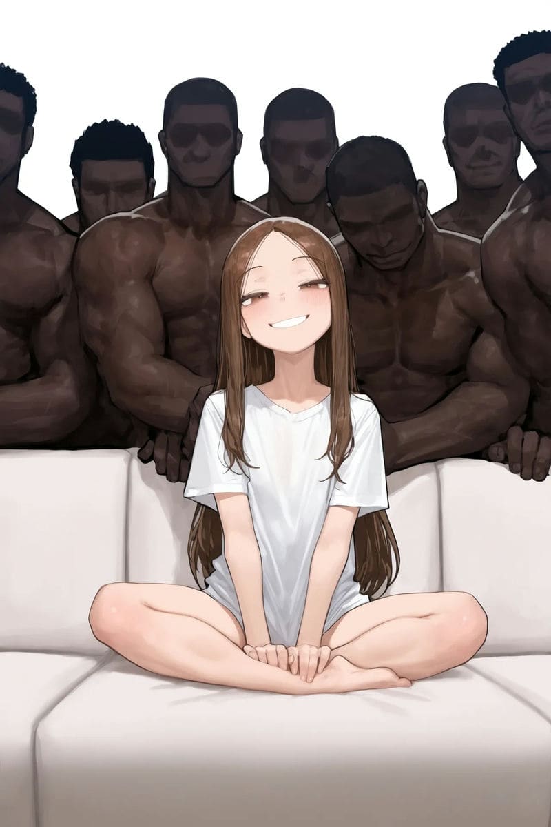 ชายผิวดำกับสาวตัวเล็ก