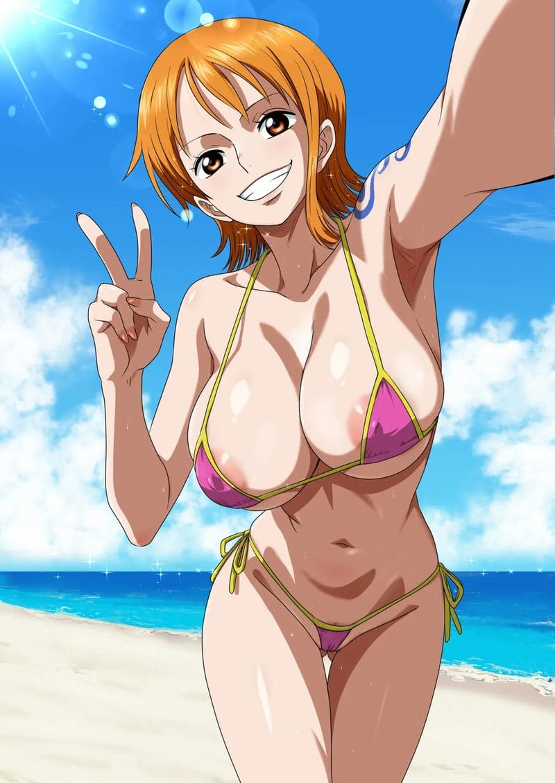 นามิสาวสวยในชุดว่ายน้ำ ภาพ 6