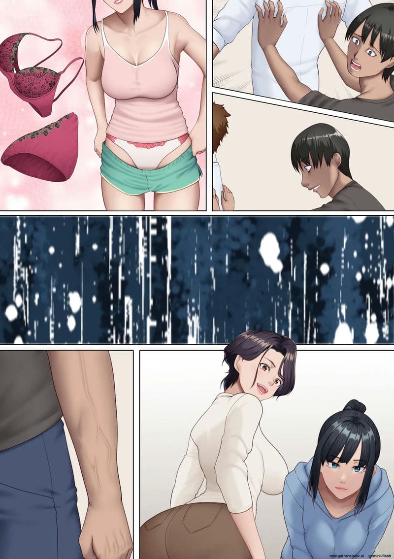 แม่กับพี่สาวโดนควยใหญ่เย็ดสดแตกในทุกวัน ภาพ 27