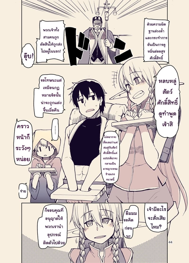 บันทึกข้ามสายพันธุ์ของสาวเอลฟ์ 9 ภาพ 44