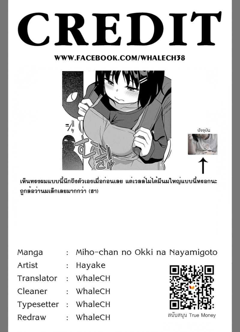 ปัญหาหนักอกหนักใจของมิโฮะจัง ภาพ 24