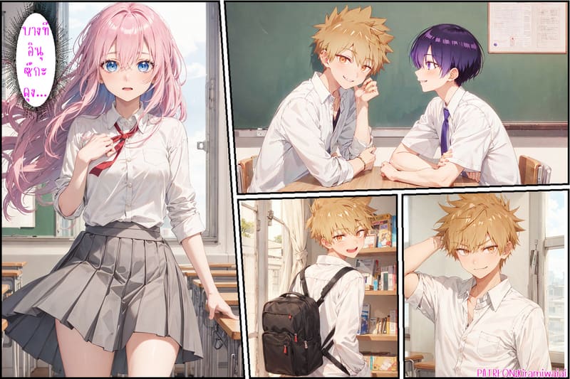 ชิกิโมริซัง ผู้พยายามเพื่อแฟนที่น่ารัก 8-9 ภาพ 21