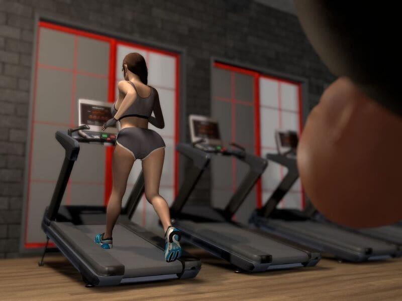 ยิมเสียวสุด น้องมุกกับพี่มืด ภาพ 2