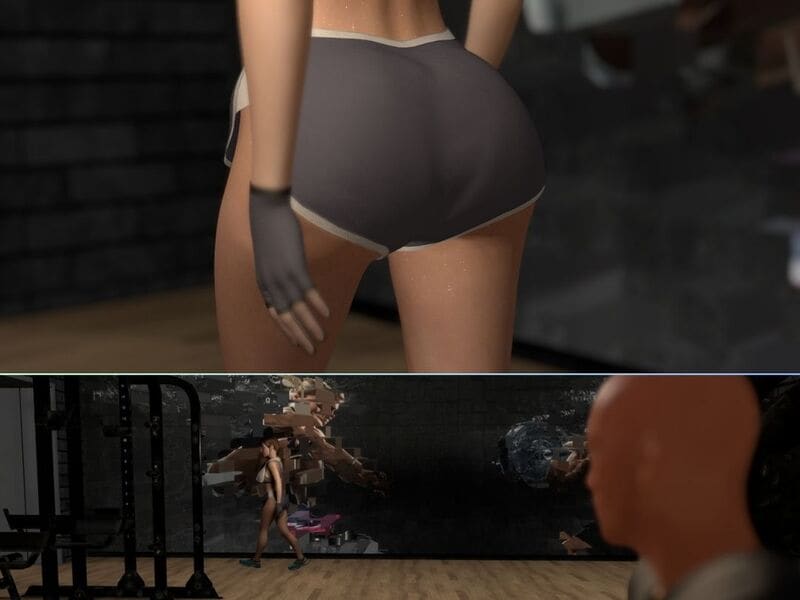 ยิมเสียวสุด น้องมุกกับพี่มืด ภาพ 4