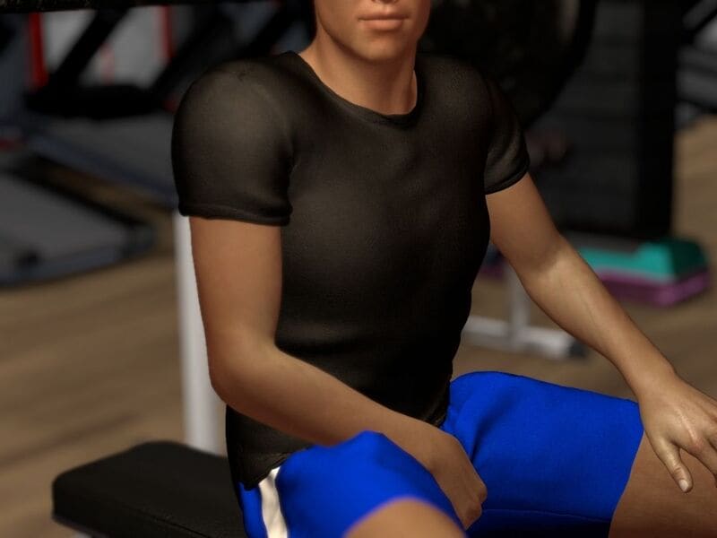 ยิมเสียวสุด น้องมุกกับพี่มืด ภาพ 5