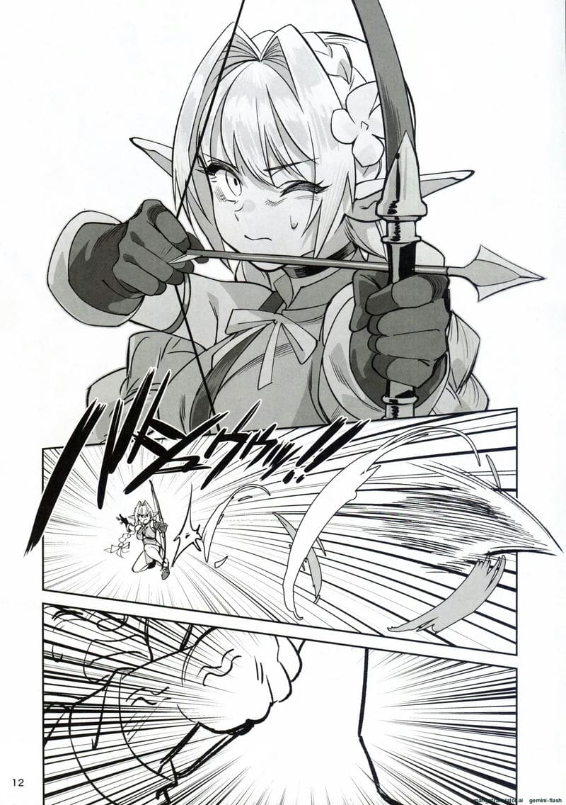 เอลฟ์สาวแสนสวย... โดนคนล่าสัตว์รุมเย็ด ภาพ 11