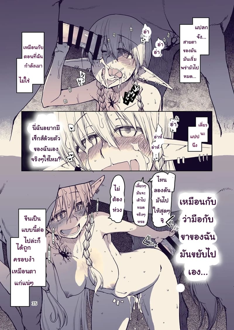 บันทึกข้ามสายพันธุ์ของสาวเอลฟ์ 10 ภาพ 35