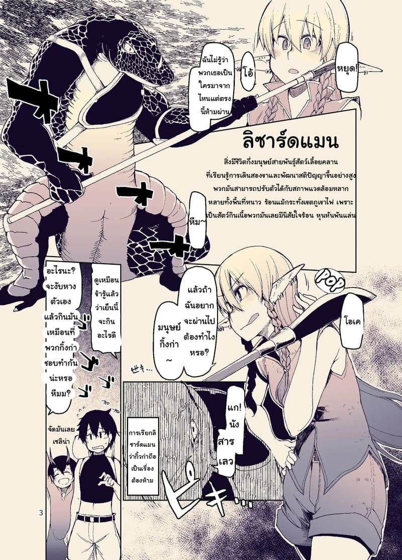 บันทึกข้ามสายพันธุ์ของสาวเอลฟ์ 11 ภาพ 3