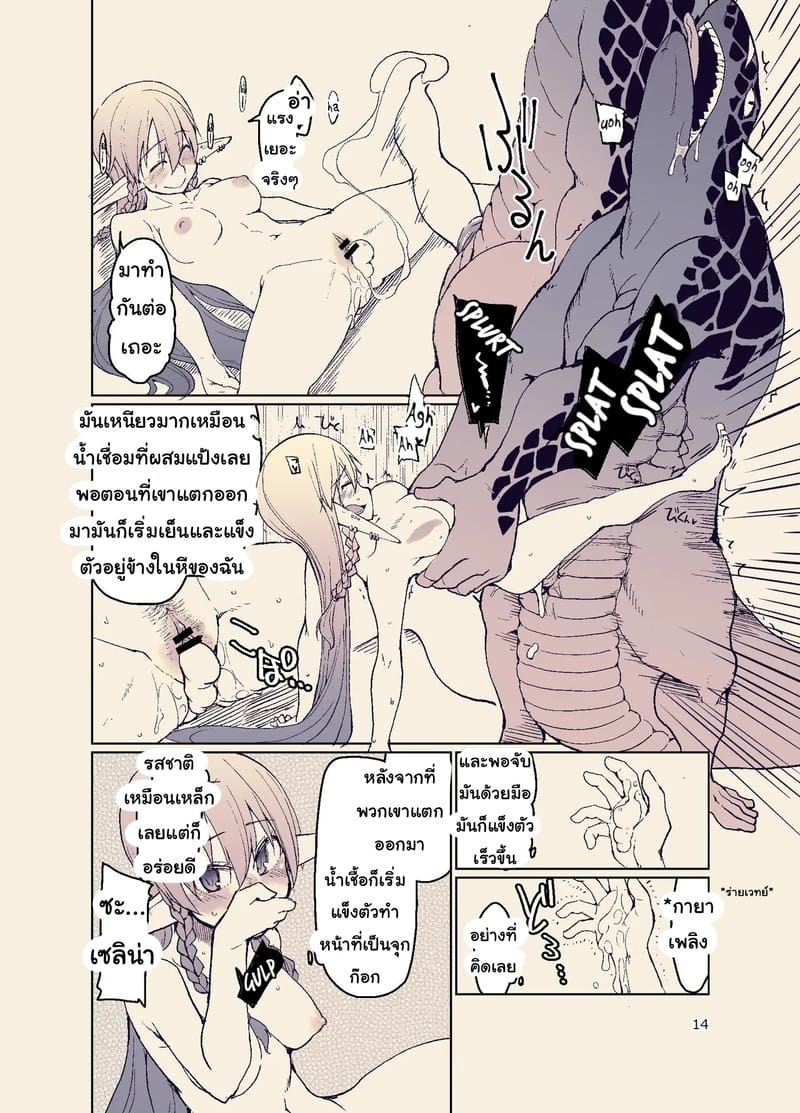 บันทึกข้ามสายพันธุ์ของสาวเอลฟ์ 11 ภาพ 14