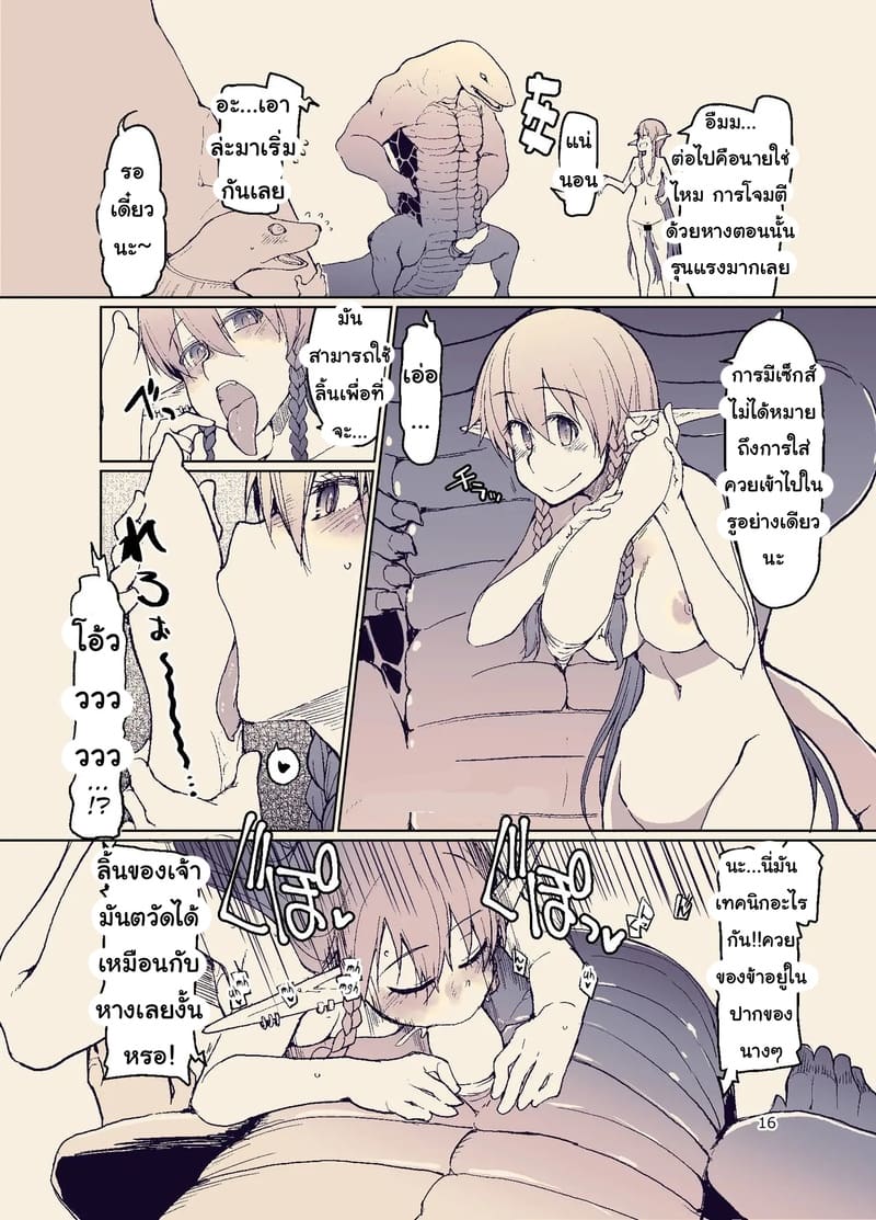 บันทึกข้ามสายพันธุ์ของสาวเอลฟ์ 11 ภาพ 16