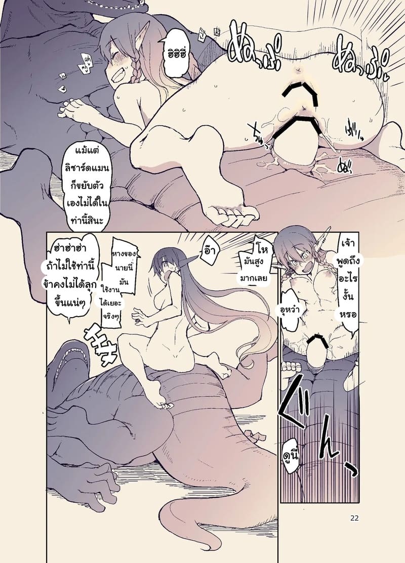 บันทึกข้ามสายพันธุ์ของสาวเอลฟ์ 11 ภาพ 22