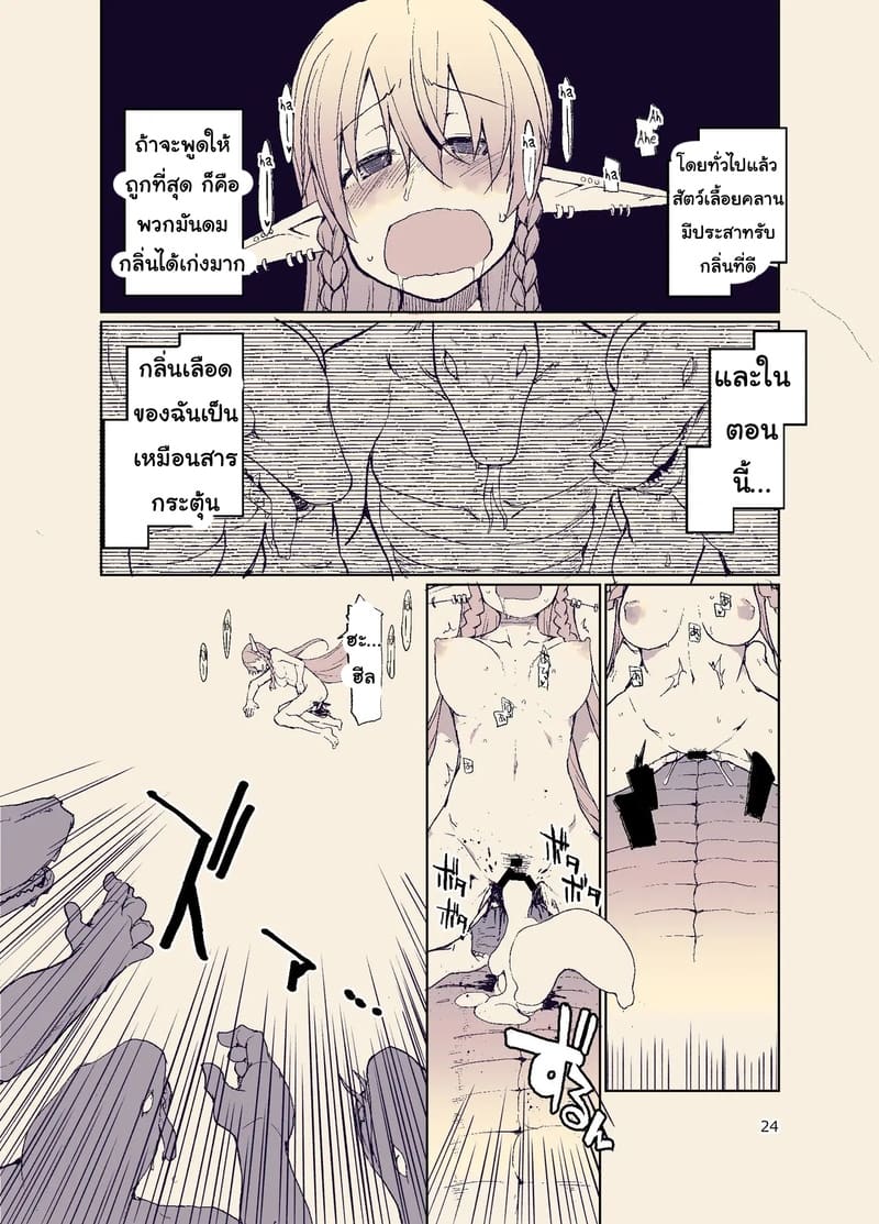 บันทึกข้ามสายพันธุ์ของสาวเอลฟ์ 11 ภาพ 24