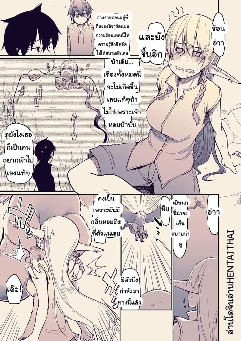 บันทึกข้ามสายพันธุ์ของสาวเอลฟ์ 13 ภาพ 1