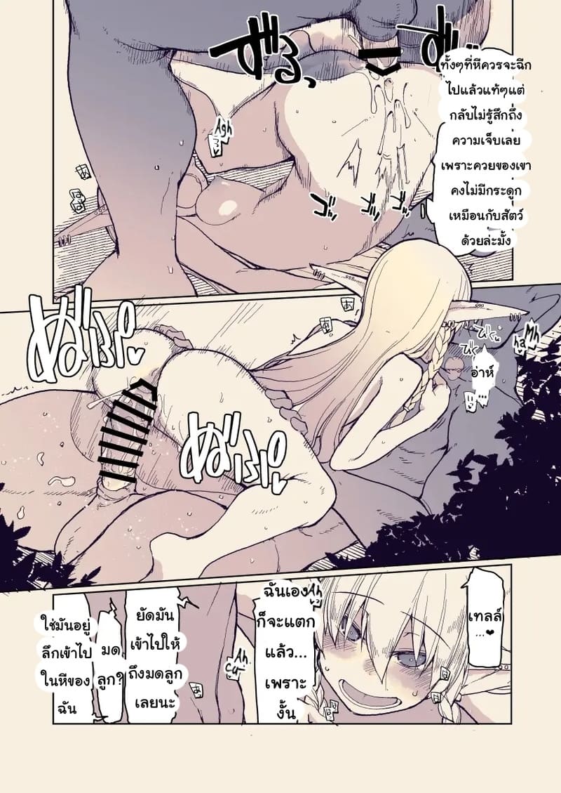 บันทึกข้ามสายพันธุ์ของสาวเอลฟ์ 13 ภาพ 12