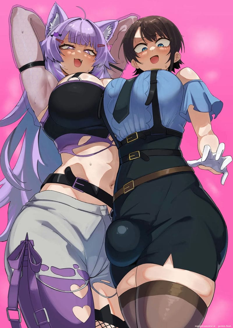 VTuber สาว... โดนเพื่อนสาวเย็ด ภาพ 36
