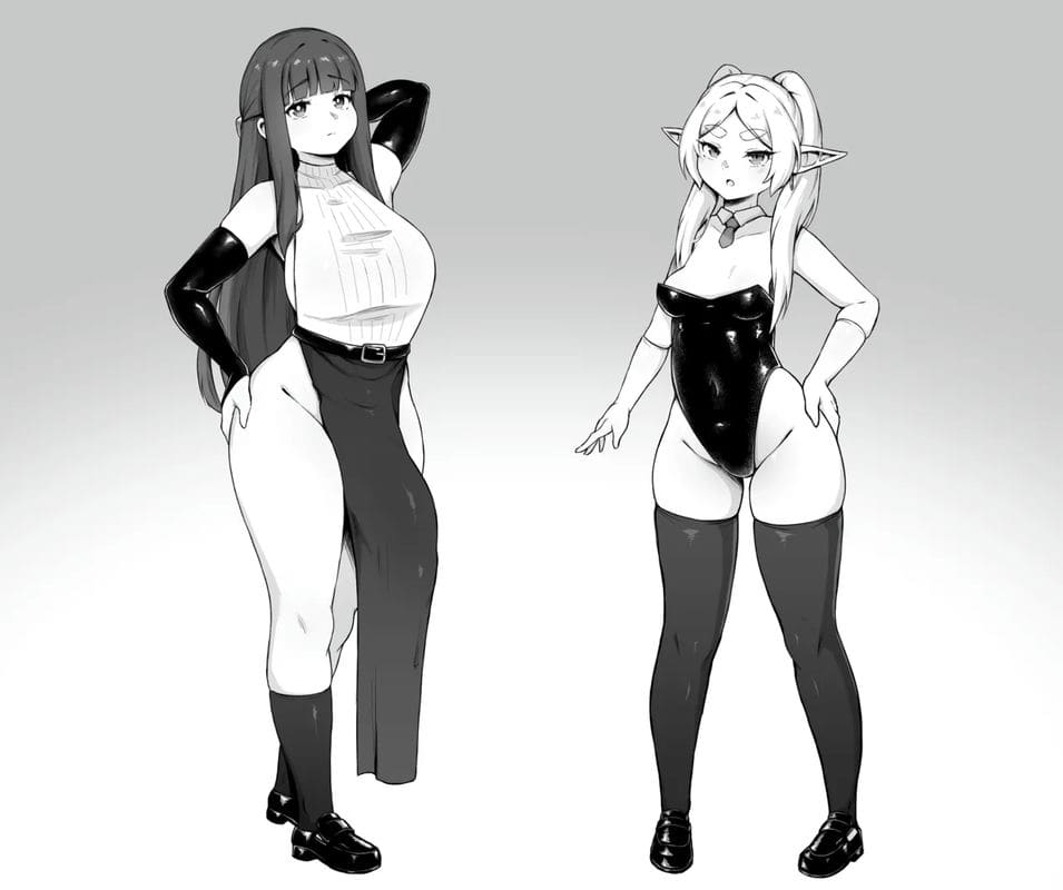 เย็ดฟรีเรนกับเฟิร์นในดันเจี้ยน ภาพ 54