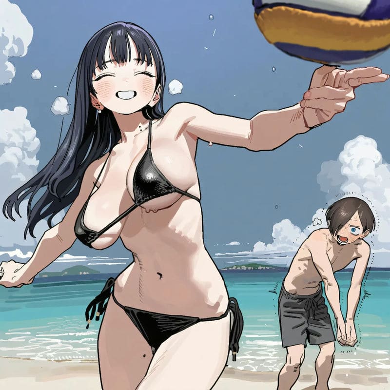 อันนะ ยามาดะ ชายหาด NTR ภาพ 4