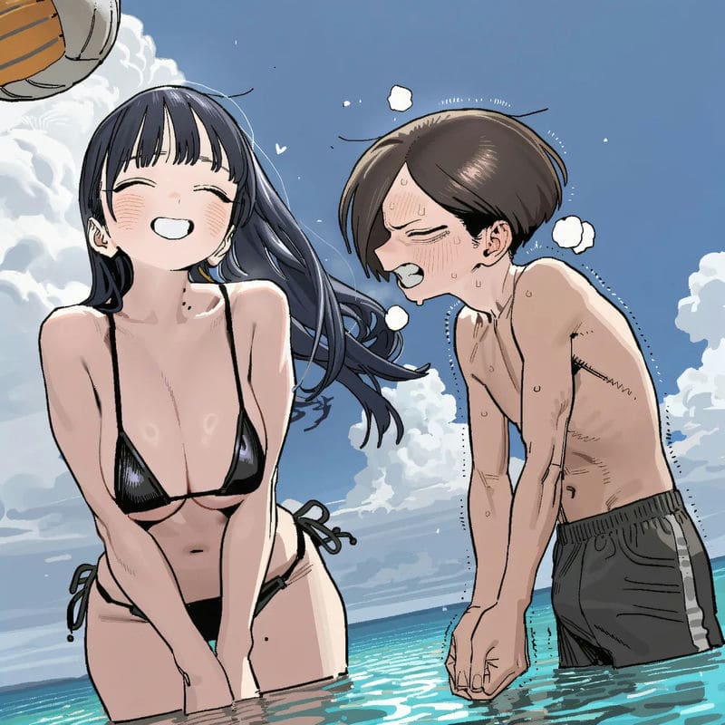 อันนะ ยามาดะ ชายหาด NTR ภาพ 7
