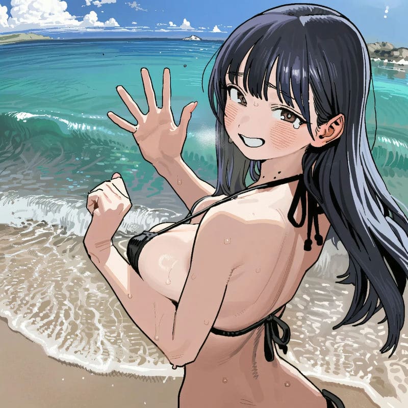 อันนะ ยามาดะ ชายหาด NTR ภาพ 18