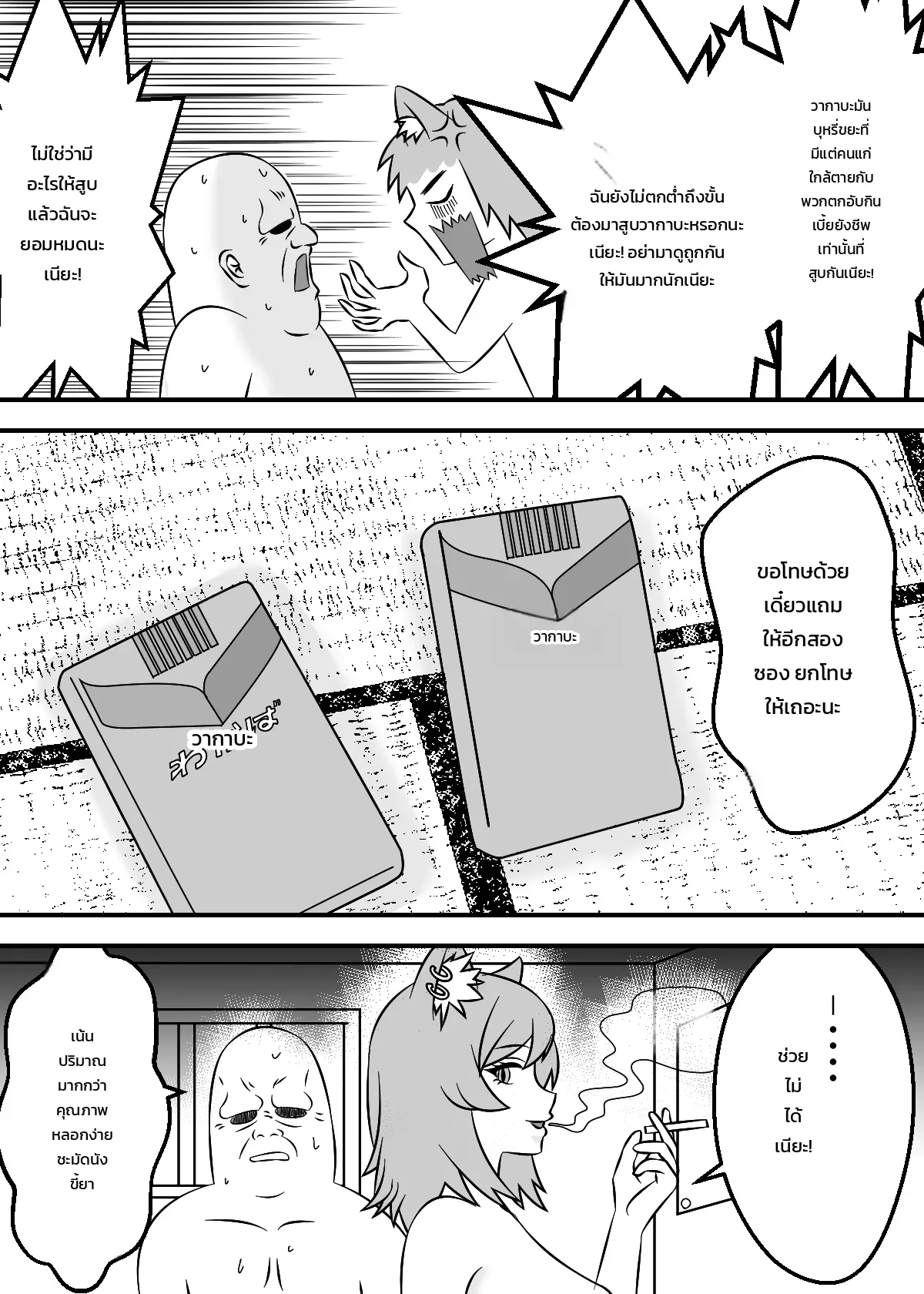แมวสาวอมควัน ภาพ 4