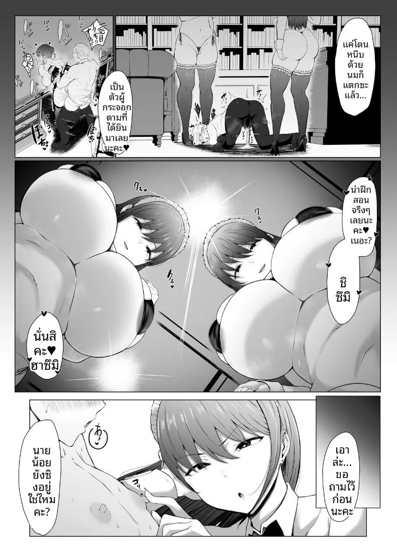 บทเรียนของเเฝดสาวใช้ ภาพ 9