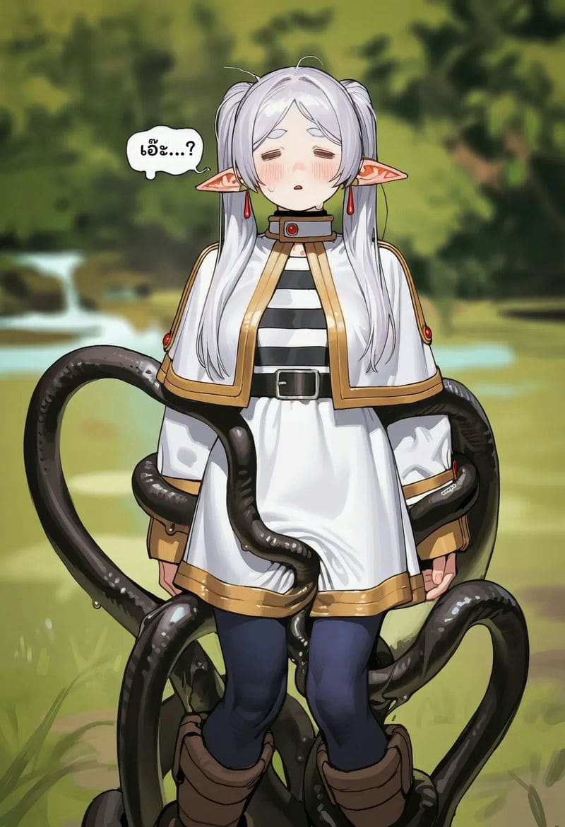 ฟรีเรนโดนเหล่าอสูรรุมเย็ด ภาพ 5