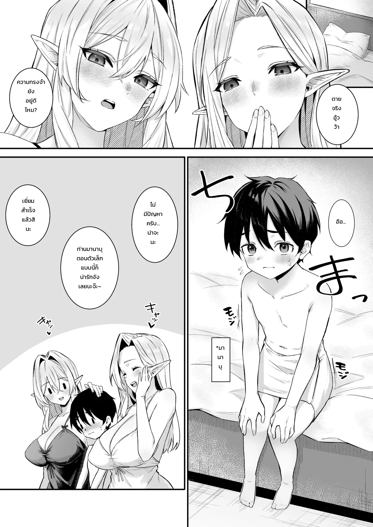 หนุ่มน้อยตัวจิ๋วกับสองสาวเอลฟ์ ภาพ 3